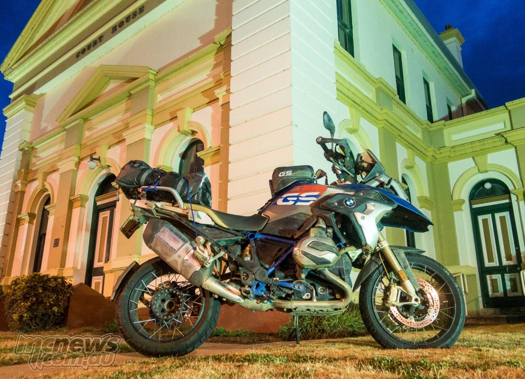 The 2017 R 1200 GS Rallye X at Booroowa