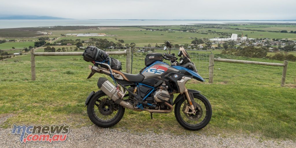 This lookout at Silcock's Hill, near Toora, offers a great viewpoint over the Corner Inlet Marine & Coastal Park