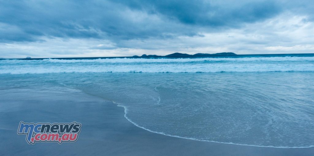 The beach at Wilsons Prom at dusk