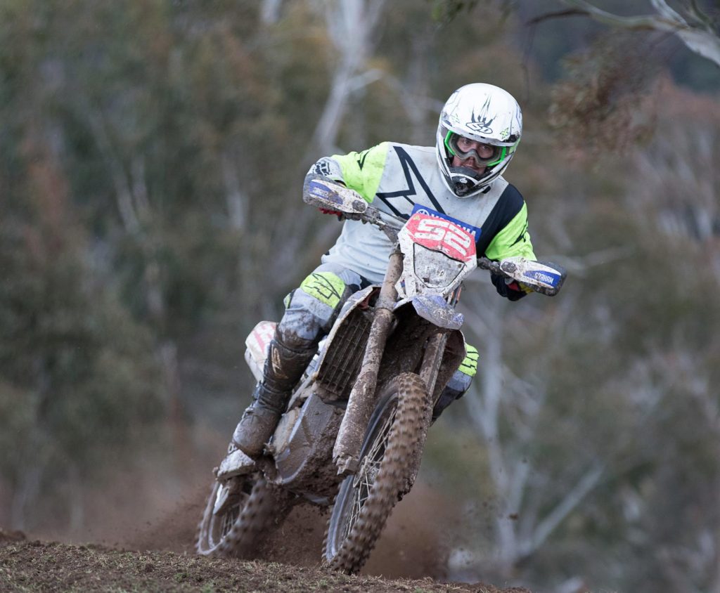 Riley Graham claimed second place in the E2 class on board his YZ450FX
