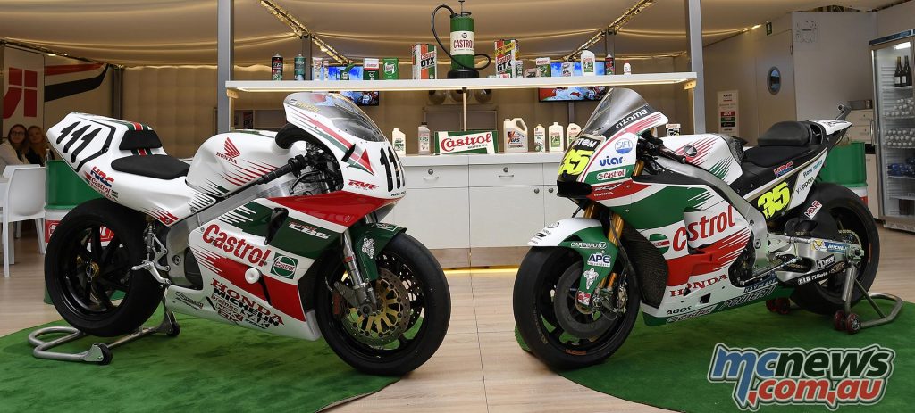 Aaron Slight reunited with Castrol Honda RC45