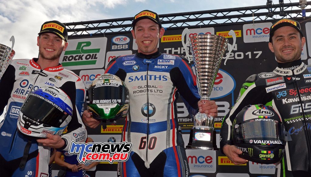 Peter Hickman not only won a British Superbike race this year, he also had an incredible TT week in 2017, with five podiums including a second place in the Senior TT.