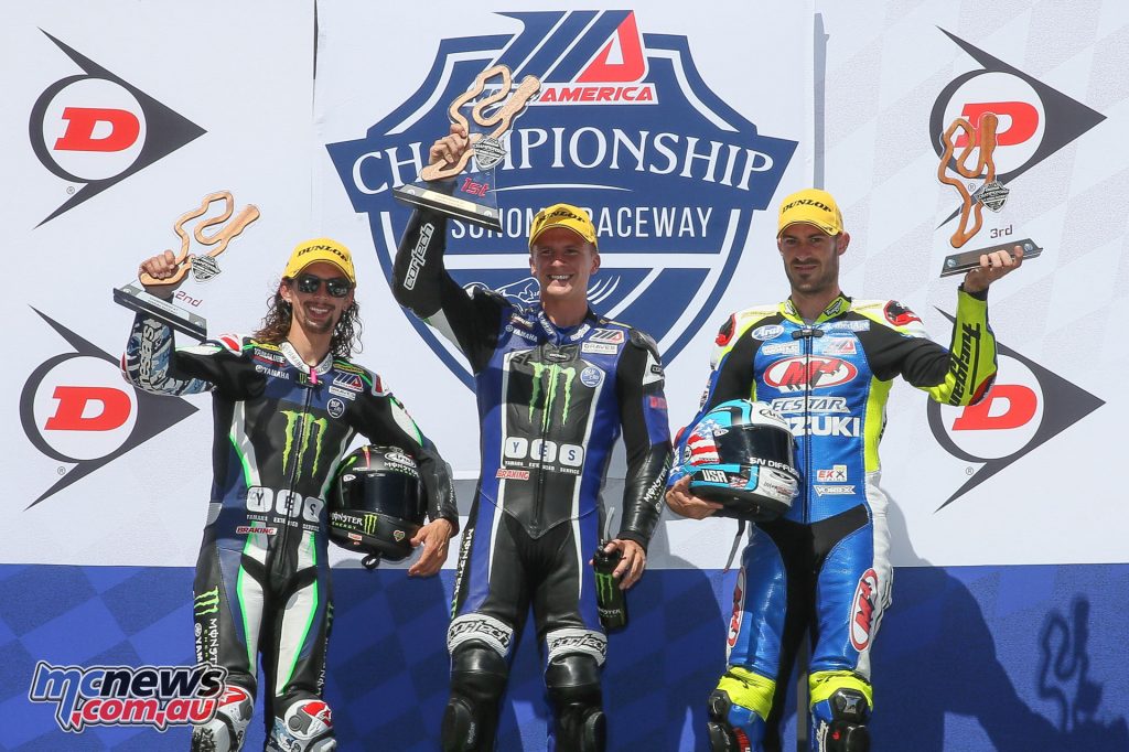 Supersport Race 2 Podium