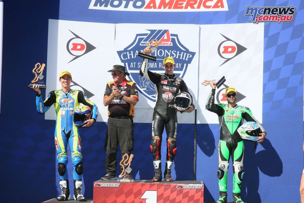 Superstock Race 2 Podium