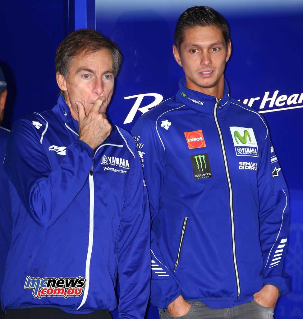 Michael Van der Mark had been announced as Valentino Rossi's stand-in for the Aragon MotoGP - Image by AJRN