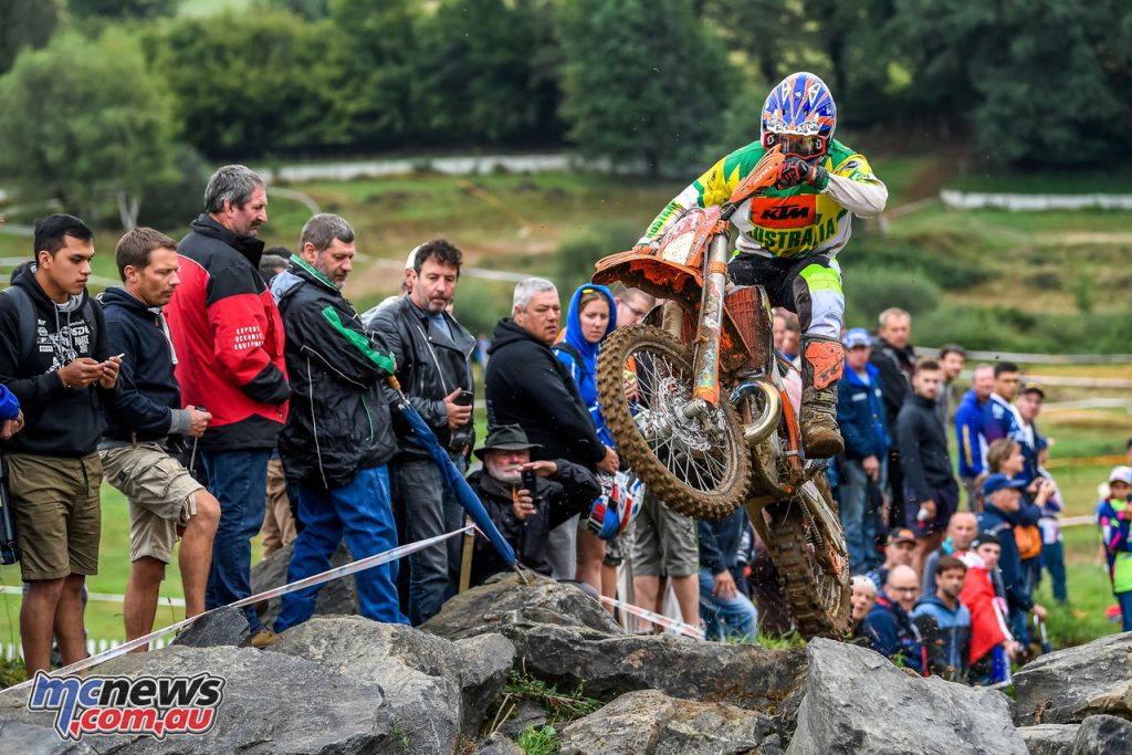 The Australian team took victory for Day 5 of the ISDE World Trophy