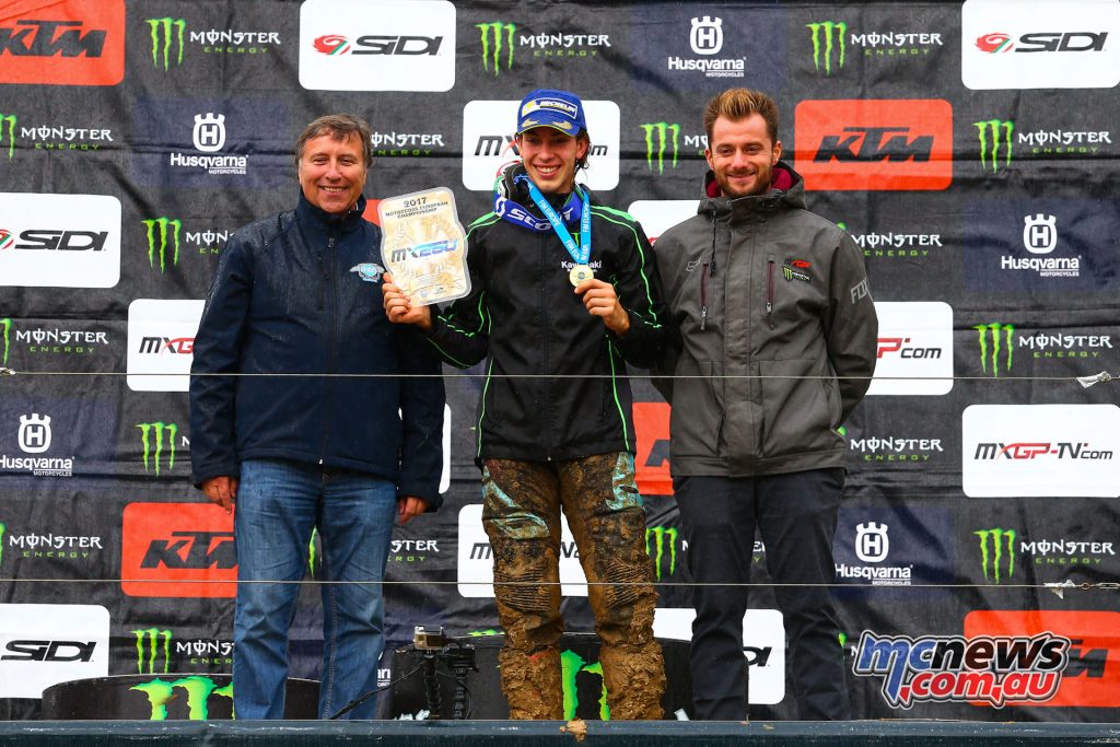 James Dunn takes the EMX250 Championship