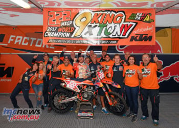 Antonio Cairoli celebrates