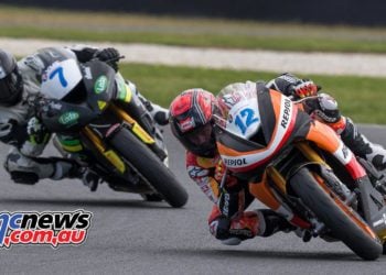 Mark Chiodo leads Tom Toparis - Image by TBG