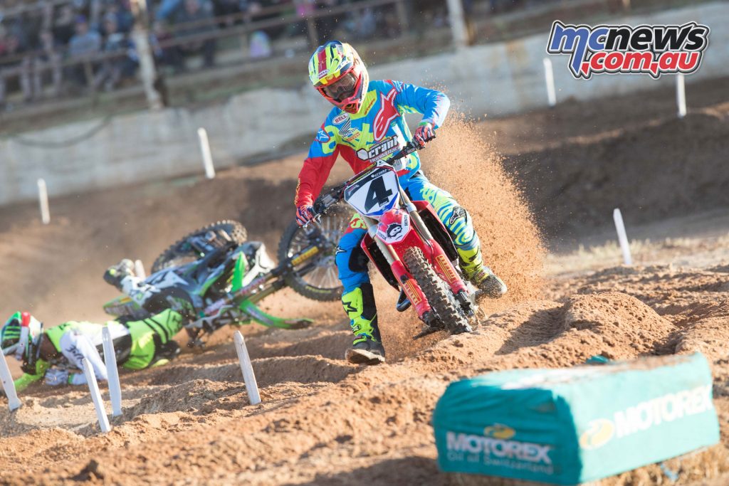 Luke Clout took holeshot honours