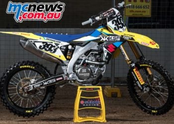 Daniel Herrlein’s KSF Racing Suzuki RM-Z450