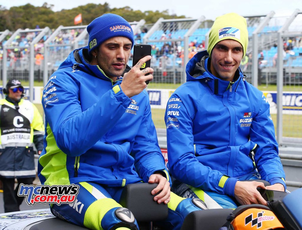 Who will take the seat next to Alex Rins at Suzuki in 2019...? Image by AJRN