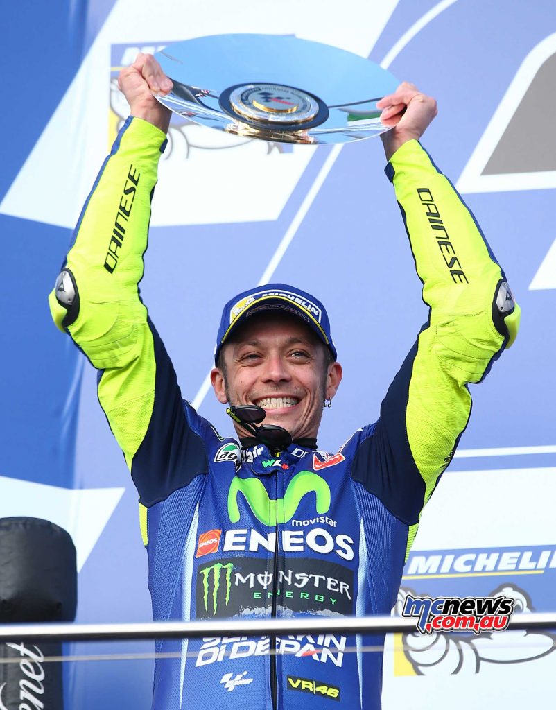 Valentino Rossi - Phillip Island 2017 - Image by AJRN