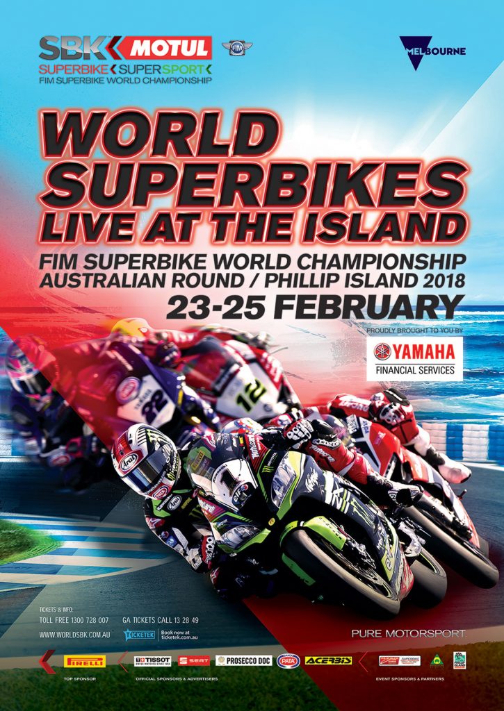 World Superbikes returns to Phillip Island in 2018 with tickets available now
