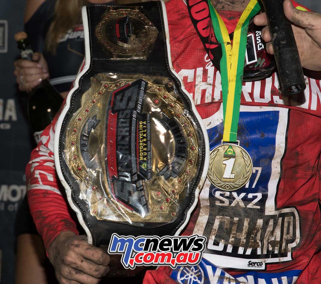 Jackson Richardson - 2017 Australian Supercross Champion SX2