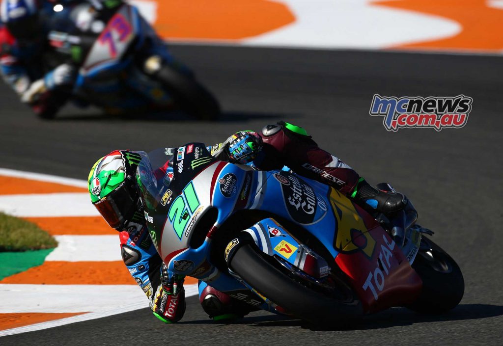 Mobidelli pulls away from Alex Marquez - Image by AJRN