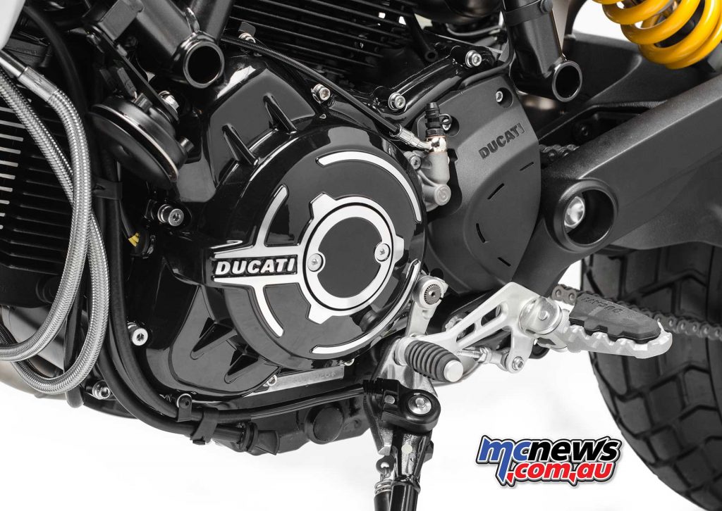 The new 1079cc powerplant is a key feature 