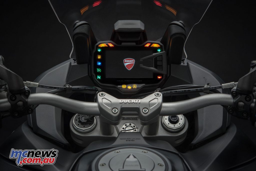 A new RBW and updated electronics are featured on the 2018 1260 Multistrada models