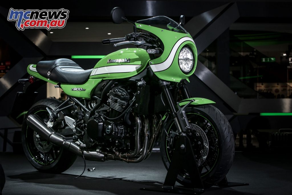 The Z900RS Cafe was also unveiled at EICMA