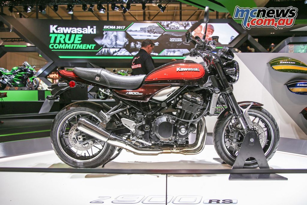 The Z900RS made its first appearance at EICMA