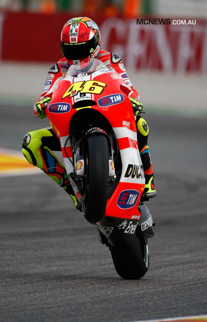 Valentino Rossi - Valencia 2011 - Image by AJRN