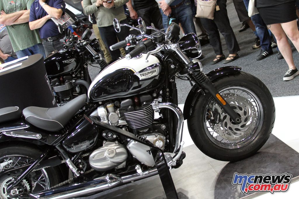 Triumph's Speedmaster and Bobber Black