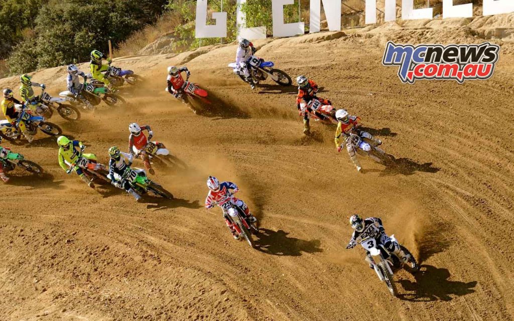 Mike Brown takes the holeshot