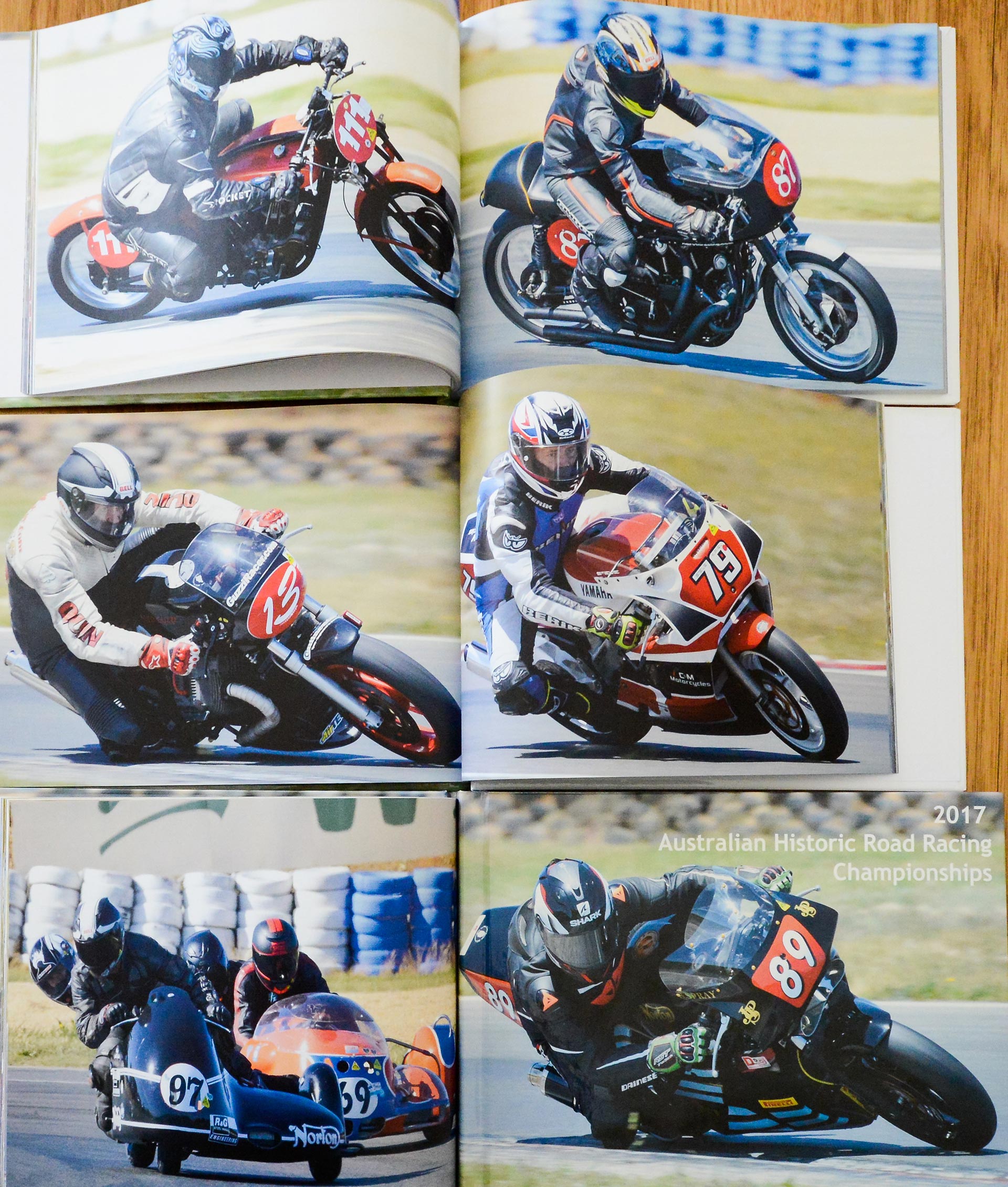 Australian Historic Road Race Nationals 2017 Coffee Table Book by Colin Rosewarne