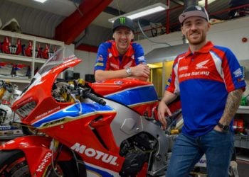 Ian Hutchinson and Lee Johnston