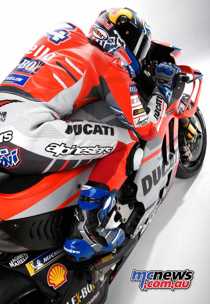 Andrea Dovizioso (#04, Ducati Team rider)