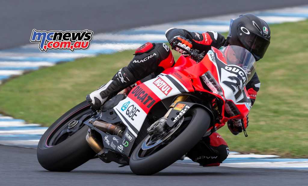Troy Bayliss was 10th but partial times prove he has the speed - Image by TBG 