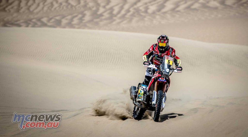 Joan Barreda took lead in Dakar 2018 with Stage Two Victory