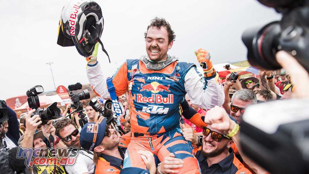 Matthias Walkner has won the 2018 Dakar Rally