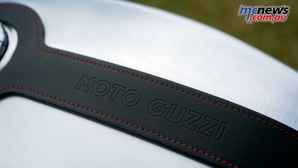 The Moto Guzzi attention to detail is exceptional