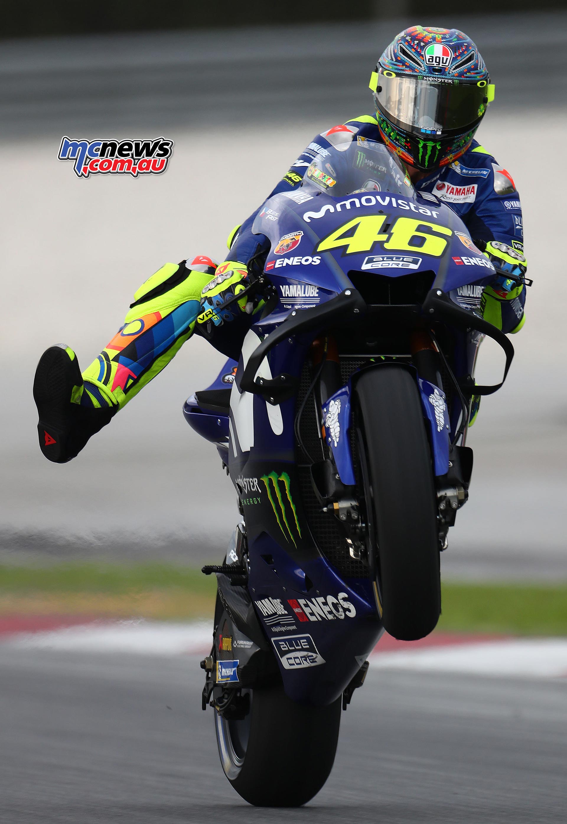 Valentino Rossi | Highlights | Set for 25 years at the top | MCNews.com.au