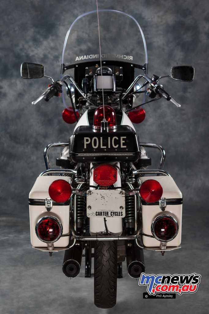 Specific requirements for the LAPD included lights and sirens, and a bullet proof screen among other features on the first V7s, with the 850 T3 also kitted out