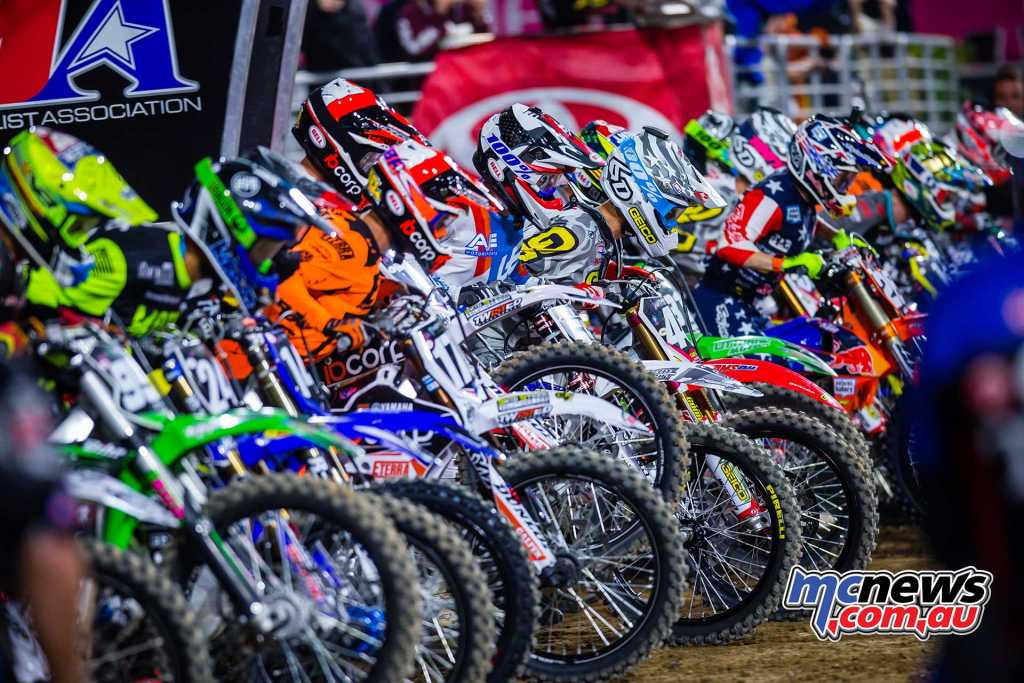 AMA Supercross blasts out of the gates in San Diego