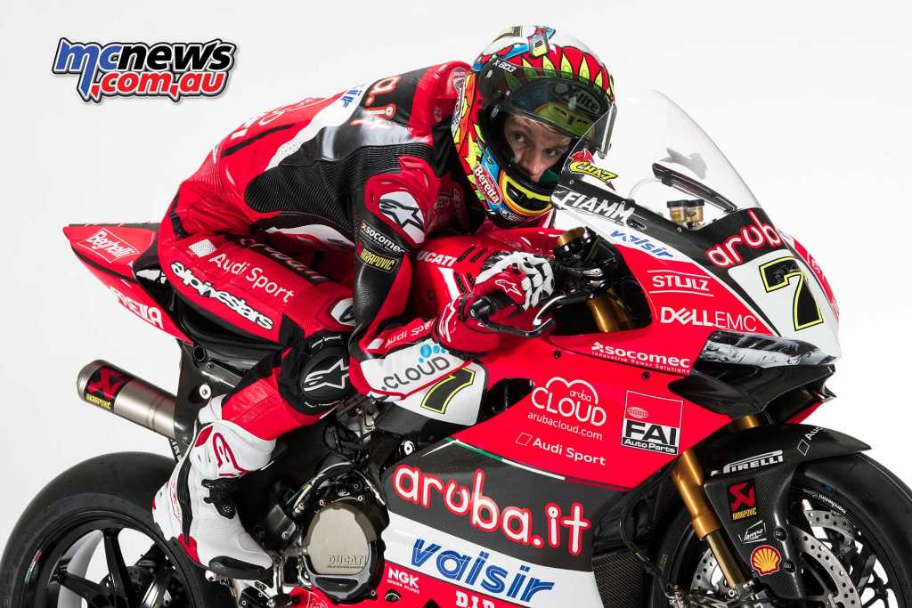 Ducati 2018 WorldSBK Launch - Chaz Davies