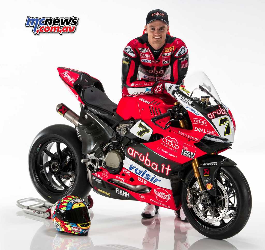 Ducati 2018 WorldSBK Launch - Chaz Davies