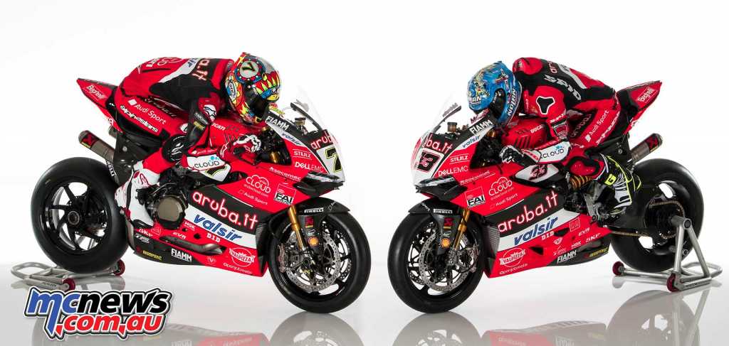 Ducati 2018 WorldSBK Launch - Marco Melandri and Chaz Davies