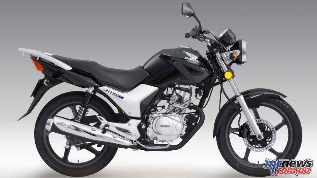 Honda's 2018 CB125e in Black