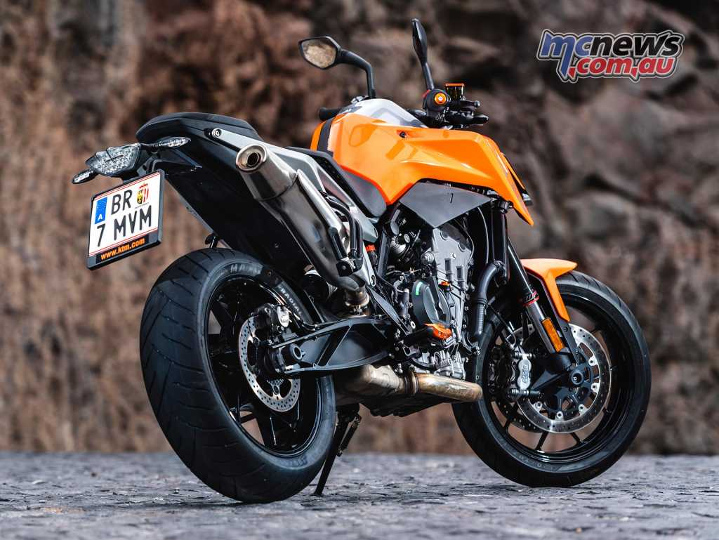 KTM 790 Duke takes a different slant again on the parallel twin