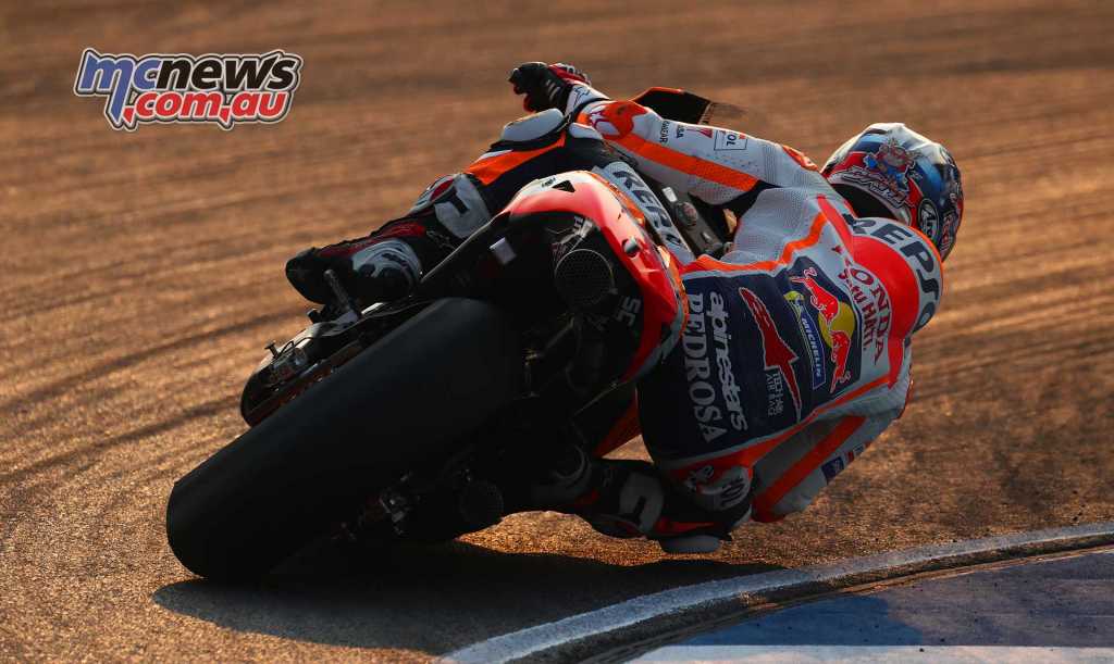 Dani Pedrosa showed the field a clean pair of heels in Thailand - Image by AJRN