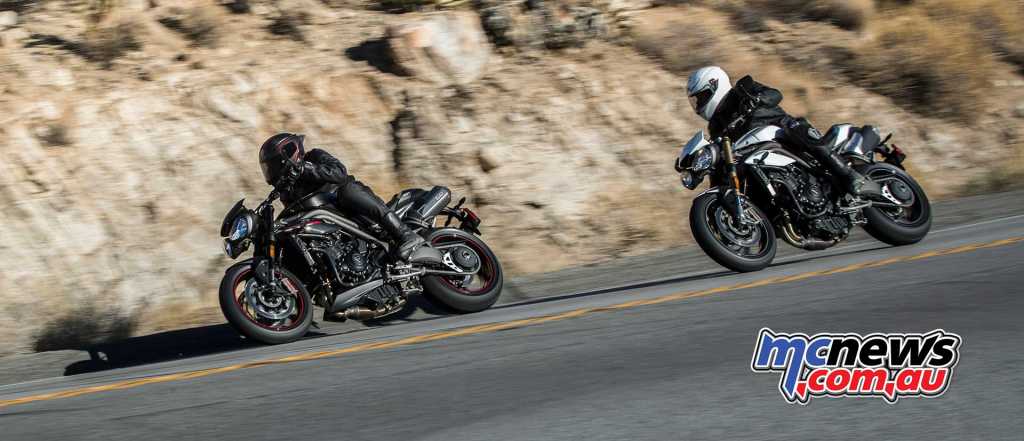 2018 Triumph Speed Triple RS and S