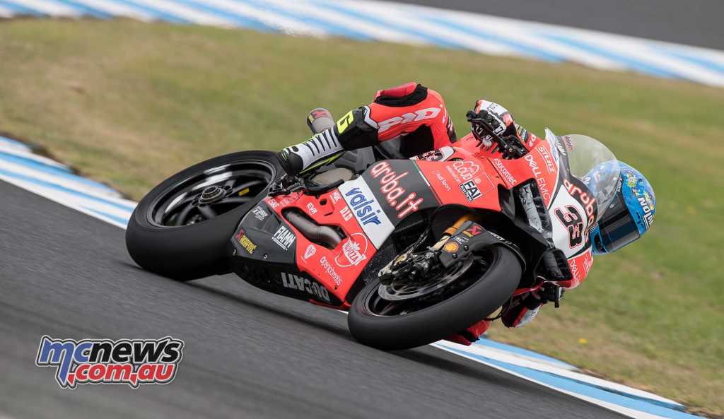 Marco Melandri sets day one pace at P.I. - Image by GeeBee