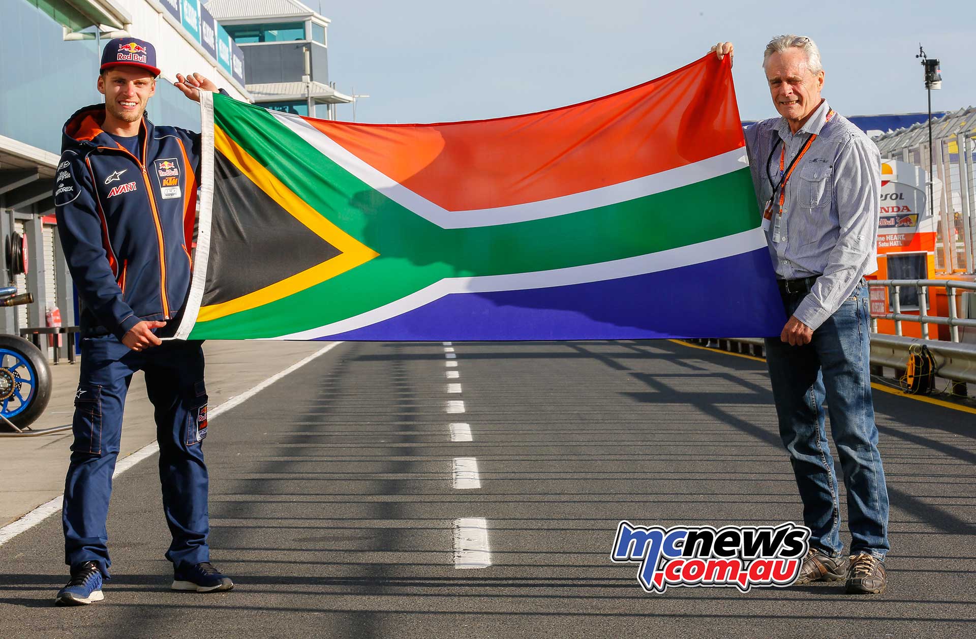 Kork-Ballington-Brad-Binder Kork Ballington with compatriot Brad Binder, the 2016 Moto3 World Champion