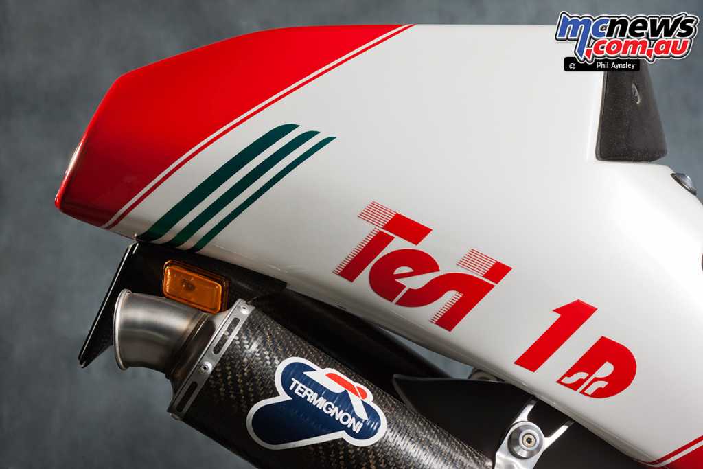 Following the use of the Ducati 851 motor, Bimota increased the stroke to produce a 904cc version