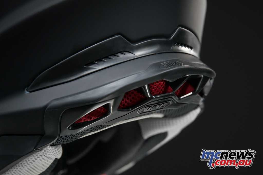 Rear exhaust vents