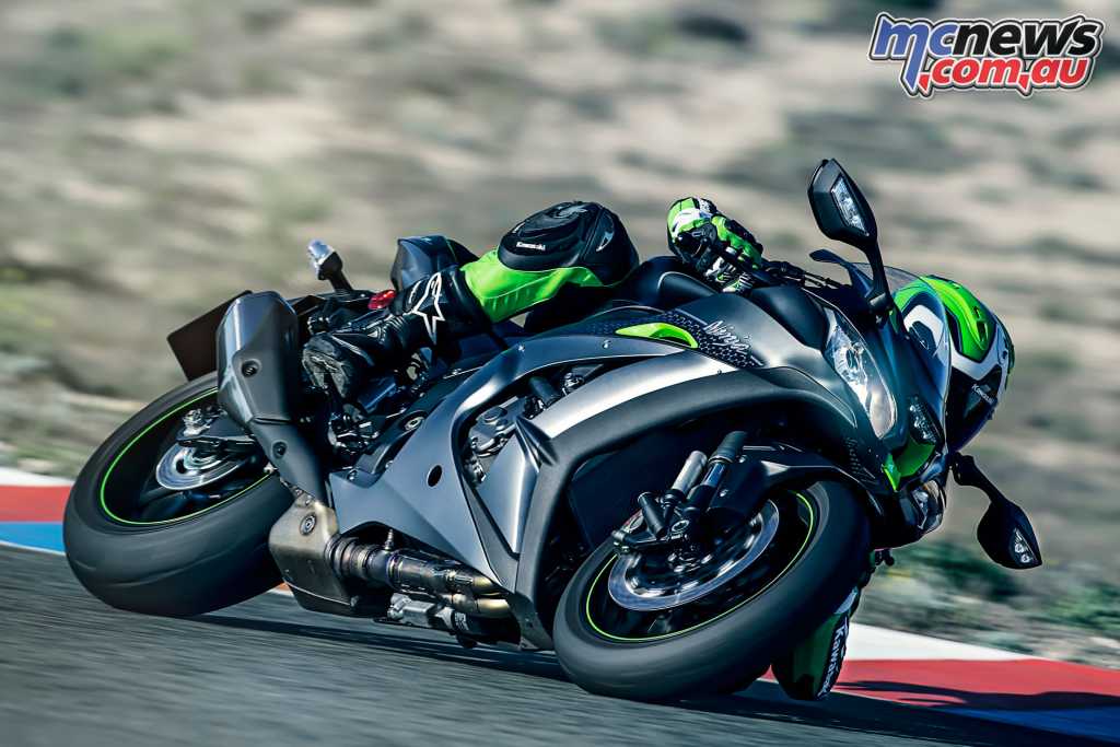 Kawasaki's ZX-10R was the lowest selling of the Japanese sportsbikes but Kawasaki are still going pretty well in Australia