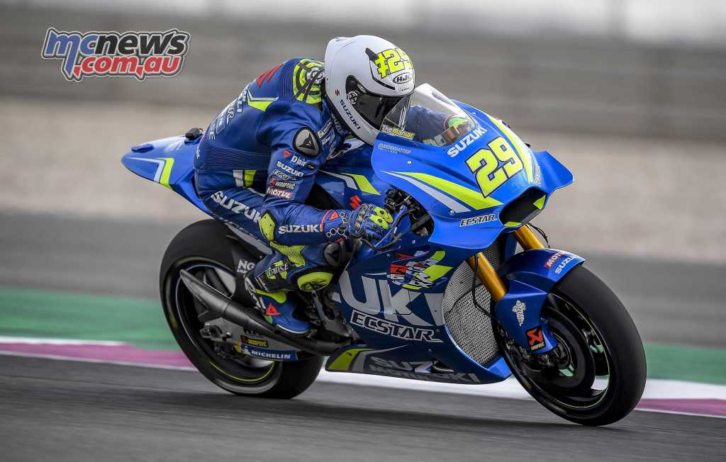 Andrea Iannone sat out day three suffering from Gastro